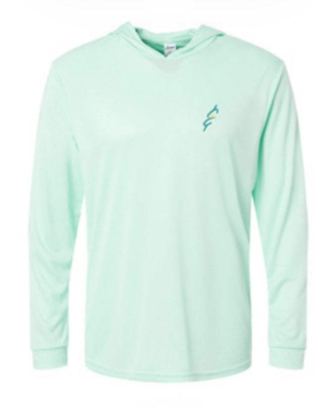 Sandbars & Sunsets UV Performance Hooded Long Sleeve