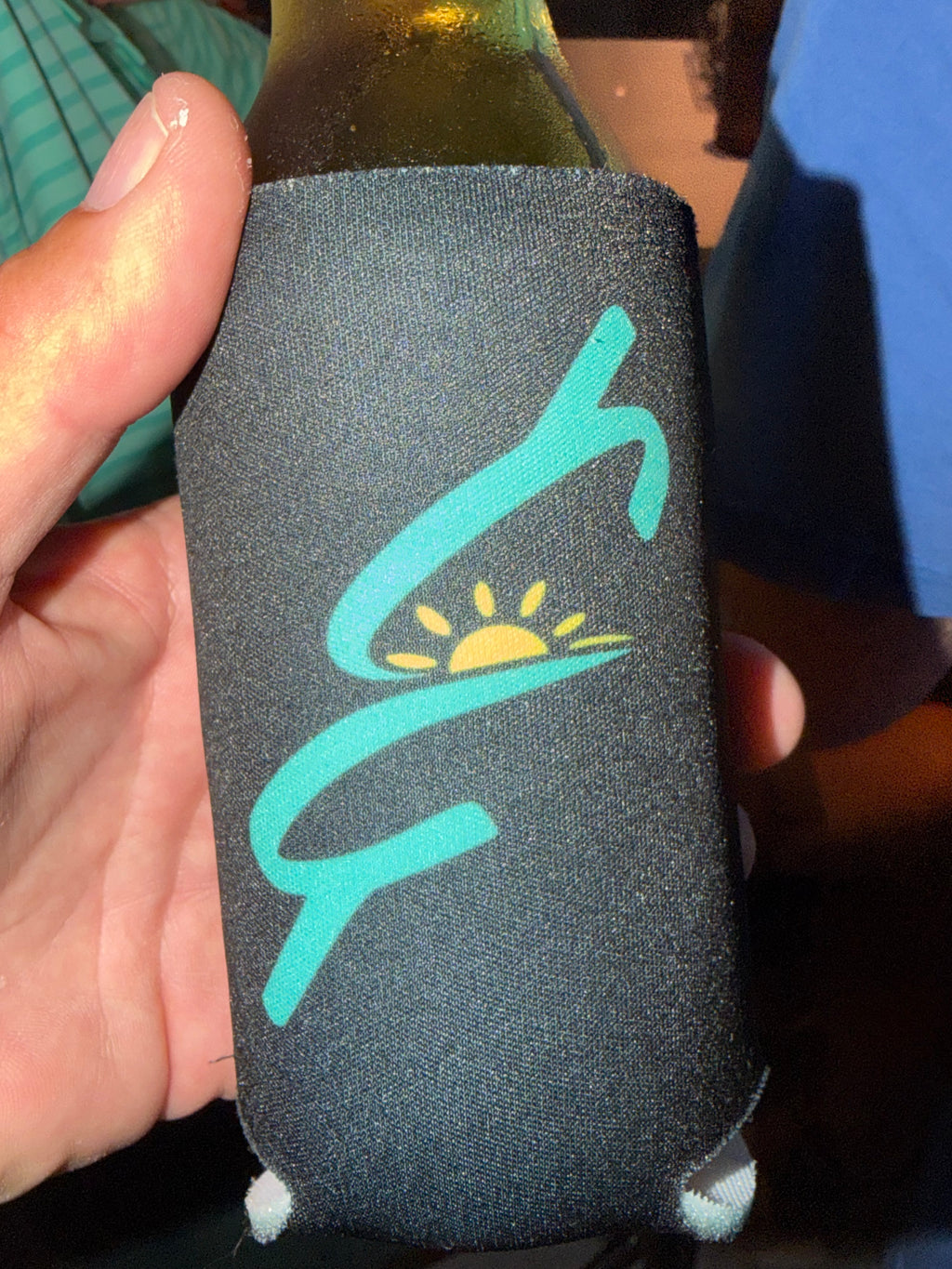 Sandbars & Sunsets Tall Slim Coozie