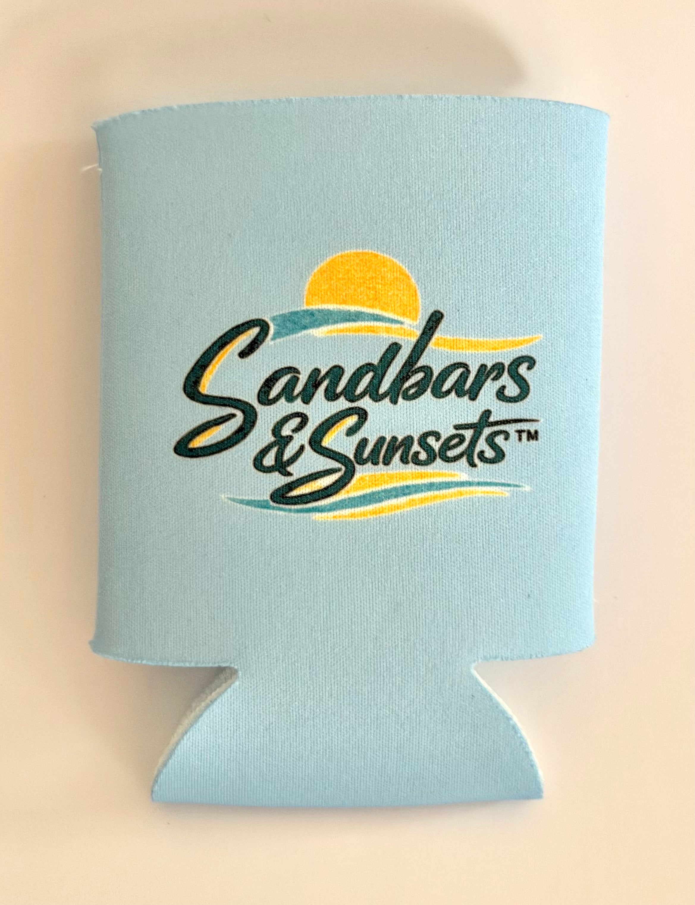 Sandbars & Sunsets Standard Coozie