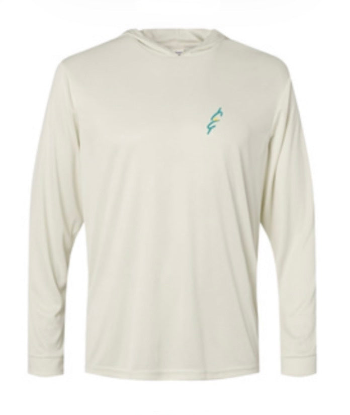 Sandbars & Sunsets UV Performance Hooded Long Sleeve